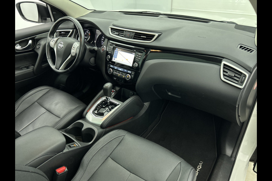 Nissan QASHQAI 1.2 Tekna Automaat (PANORAMADAK, STOELVERWARMING, 360 CAMERA, GOED ONDERHOUDEN)