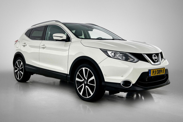 Nissan QASHQAI 1.2 Tekna Automaat (PANORAMADAK, STOELVERWARMING, 360 CAMERA, GOED ONDERHOUDEN)