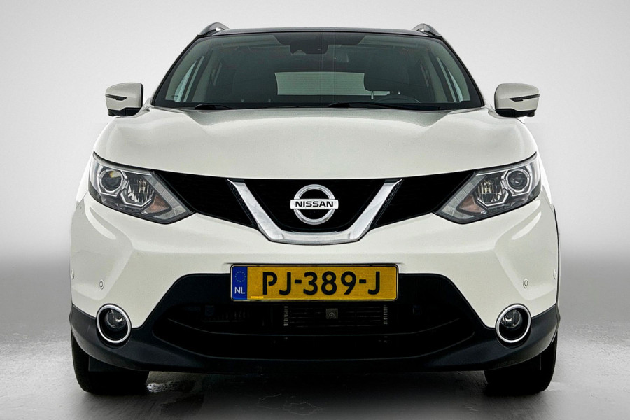 Nissan QASHQAI 1.2 Tekna Automaat (PANORAMADAK, STOELVERWARMING, 360 CAMERA, GOED ONDERHOUDEN)