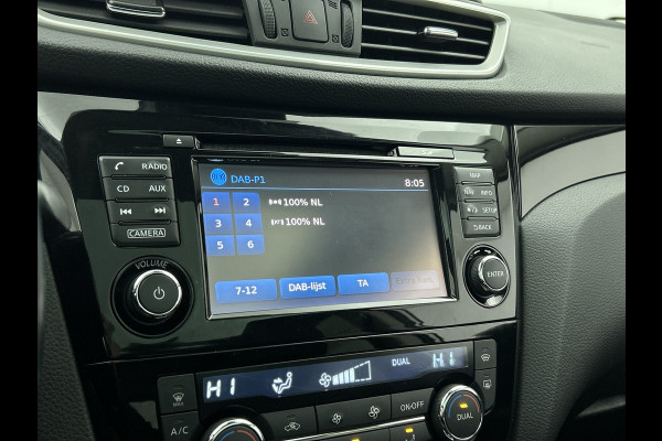 Nissan QASHQAI 1.2 Tekna Automaat (PANORAMADAK, STOELVERWARMING, 360 CAMERA, GOED ONDERHOUDEN)