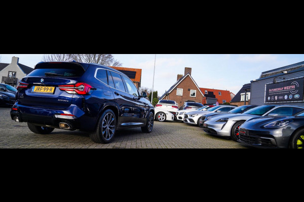 BMW X3 XDrive30e High executive | M-pakket | Panorama | Camera | Harman/Kardon | Stuuwiel verwarmd | Luxe Nappa Leder | 20 inch |