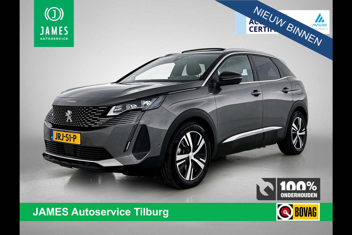 Peugeot 3008 1.6 HYbrid 225 GT PANORAMADAK | 1/2 LEER | STANDKACHEL