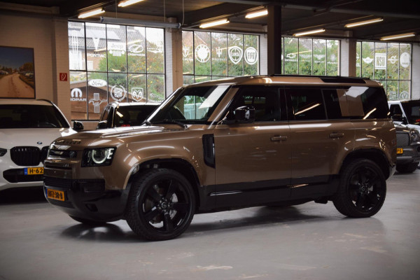 Land Rover Defender 110 2.0 P300e 110 X-Dynamic Navi|Leder|GARANTIE|22 Inch|Org.NL|Koelbox|1e Eig.|Panoramadak