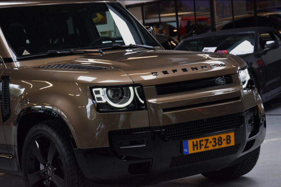 Land Rover Defender 110 2.0 P300e 110 X-Dynamic Navi|Leder|GARANTIE|22 Inch|Org.NL|Koelbox|1e Eig.|Panoramadak