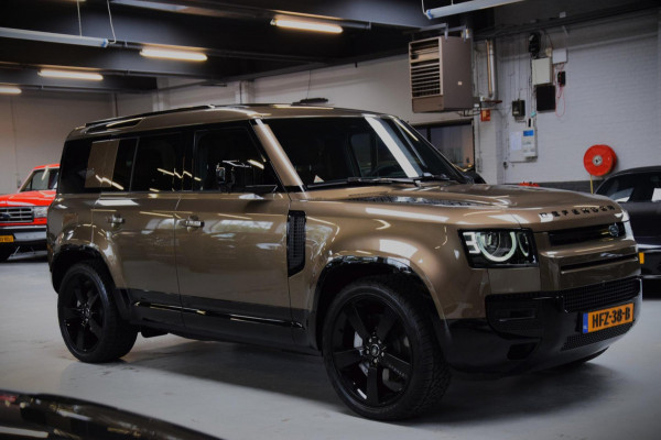 Land Rover Defender 110 2.0 P300e 110 X-Dynamic Navi|Leder|GARANTIE|22 Inch|Org.NL|Koelbox|1e Eig.|Panoramadak