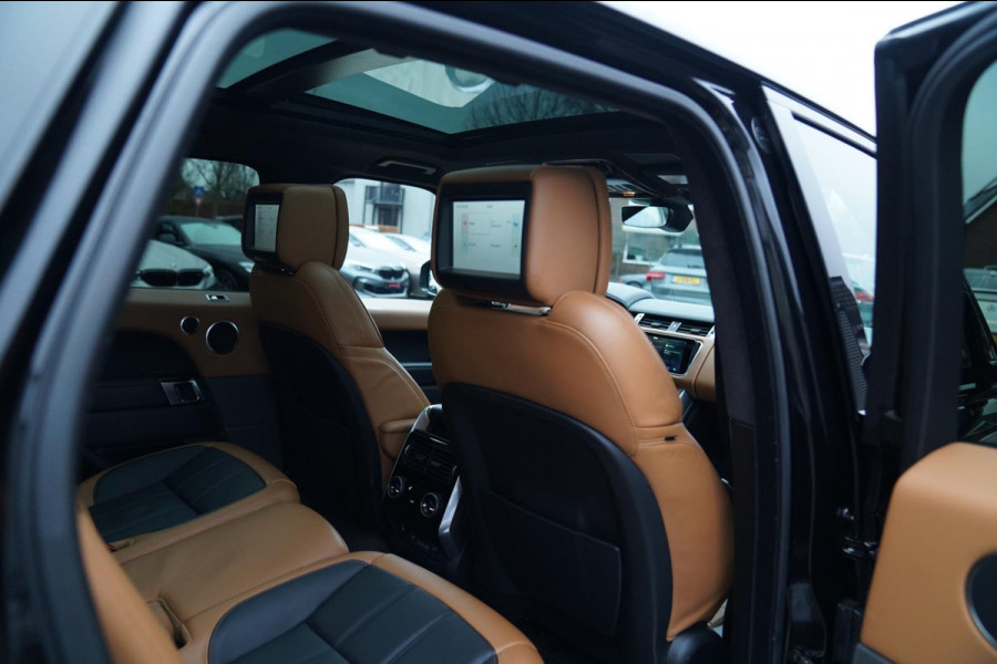 Land Rover Range Rover Sport P400e HSE Dynamic Stealth | 23 inch | Panorama | HuD | Two Tone Leder | Adaptieve Cruise | DVD Achter