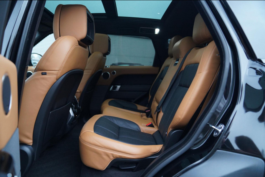 Land Rover Range Rover Sport P400e HSE Dynamic Stealth | 23 inch | Panorama | HuD | Two Tone Leder | Adaptieve Cruise | DVD Achter