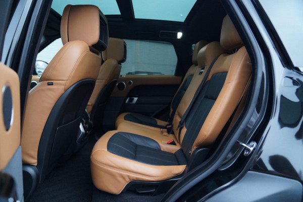 Land Rover Range Rover Sport P400e HSE Dynamic Stealth | 23 inch | Panorama | HuD | Two Tone Leder | Adaptieve Cruise | DVD Achter
