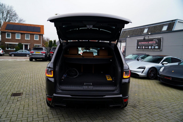 Land Rover Range Rover Sport P400e HSE Dynamic Stealth | 23 inch | Panorama | HuD | Two Tone Leder | Adaptieve Cruise | DVD Achter