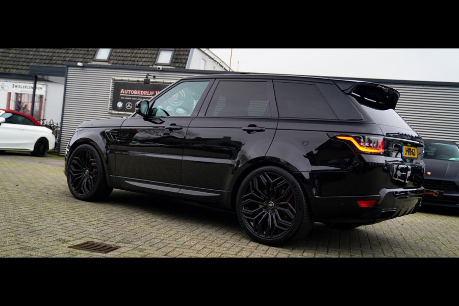 Land Rover Range Rover Sport P400e HSE Dynamic Stealth | 23 inch | Panorama | HuD | Two Tone Leder | Adaptieve Cruise | DVD Achter