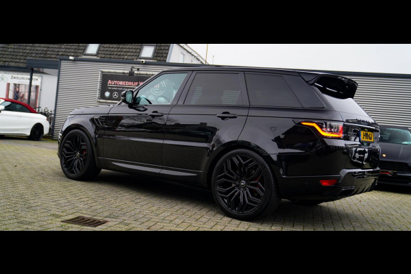 Land Rover Range Rover Sport P400e HSE Dynamic Stealth | 23 inch | Panorama | HuD | Two Tone Leder | Adaptieve Cruise | DVD Achter