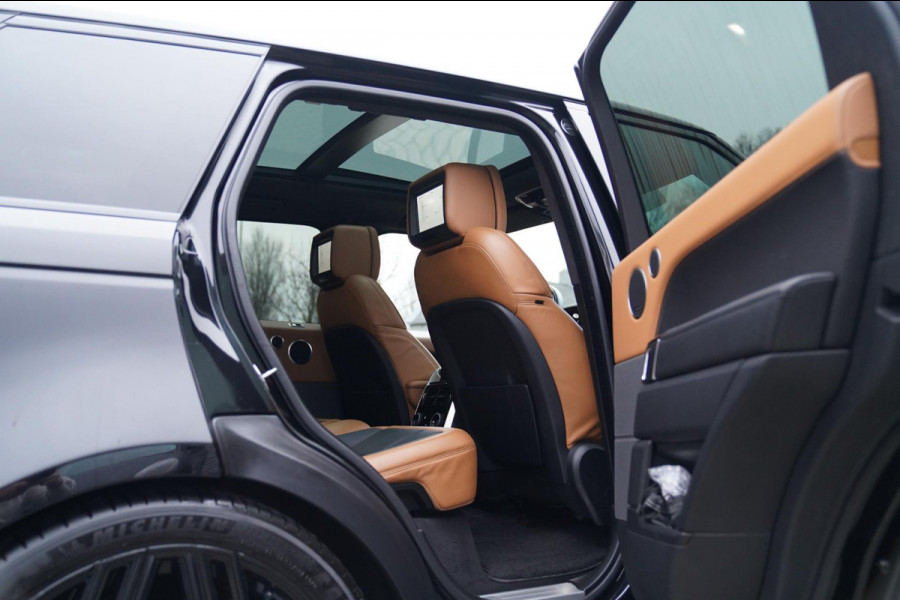 Land Rover Range Rover Sport P400e HSE Dynamic Stealth | 23 inch | Panorama | HuD | Two Tone Leder | Adaptieve Cruise | DVD Achter