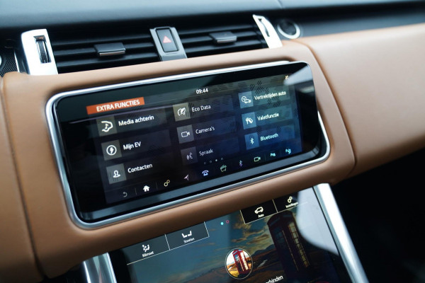 Land Rover Range Rover Sport P400e HSE Dynamic Stealth | 23 inch | Panorama | HuD | Two Tone Leder | Adaptieve Cruise | DVD Achter