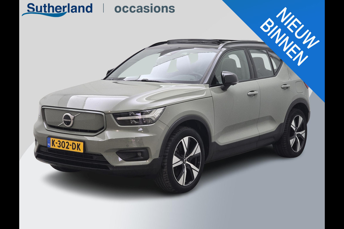 Volvo XC40 Recharge P8 AWD R-Design 408pk | Panoramadak | Stoelverwarming | 360 graden camera | Adaptieve Cruise control | Harman/Kardon audio