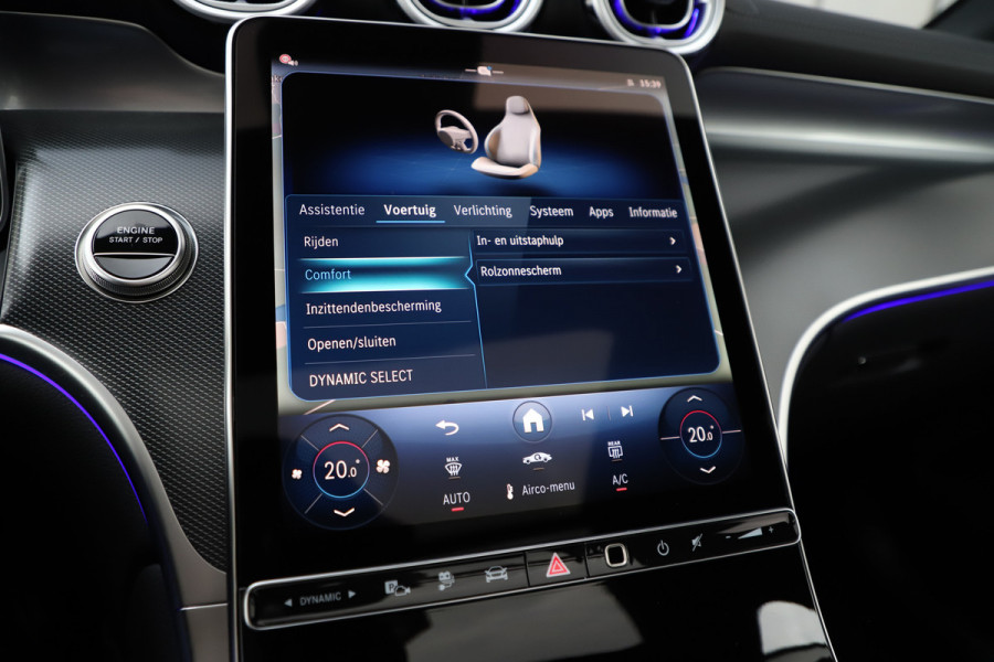 Mercedes-Benz GLC 300e AMG 4-Matic | 313PK | Pano | Keyless-go | Sfeerverlichting | Stuurwielverw. | Digital-light | Trekhaak | Distronic | 2024.