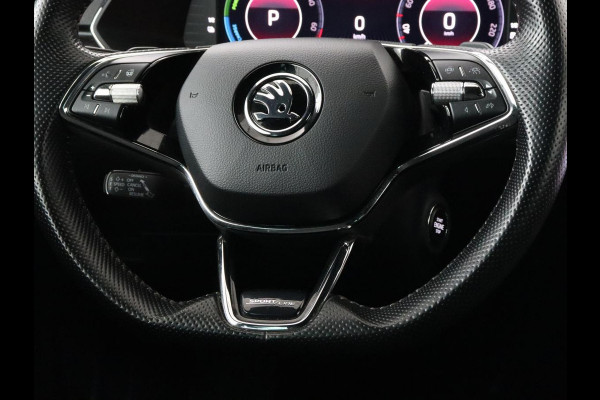 Škoda Superb 1.4 TSI iV Sportline | Trekhaak | 360 Camera | Achterbankverwarming | Adaptive cruise | Alcantara | Matrix LED | Carplay | Keyless | Sportstoelen | Memory | Navigatie | Stuurverwarming | PHEV | Plug In