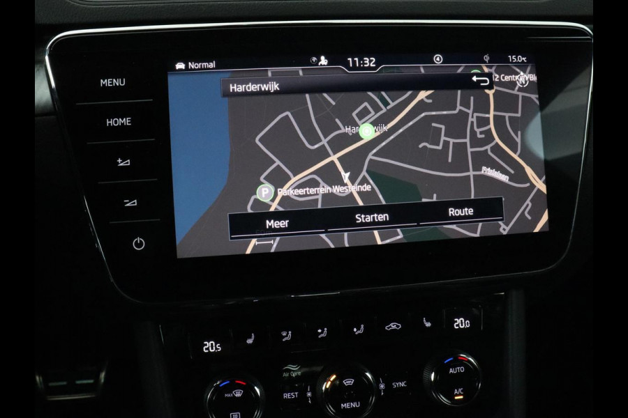 Škoda Superb 1.4 TSI iV Sportline | Trekhaak | 360 Camera | Achterbankverwarming | Adaptive cruise | Alcantara | Matrix LED | Carplay | Keyless | Sportstoelen | Memory | Navigatie | Stuurverwarming | PHEV | Plug In