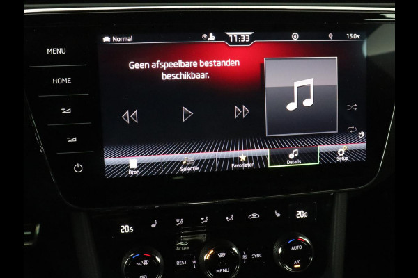 Škoda Superb 1.4 TSI iV Sportline | Trekhaak | 360 Camera | Achterbankverwarming | Adaptive cruise | Alcantara | Matrix LED | Carplay | Keyless | Sportstoelen | Memory | Navigatie | Stuurverwarming | PHEV | Plug In