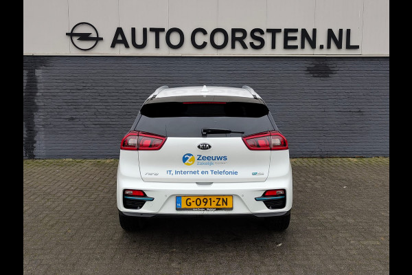 Kia e-Niro Executive 64kWh SOH 100% Leer Elek.Stoel+Memory Warmtepomp Pdc Navi Ecc Camera Apple Carplay Android Auto Stoelverwarming+Koeling Stuurverwarming Lmv Privacy Glas DAB Vess Lane Assist Blind Spot 1e Eigenaar Origineel Nederlandse Auto Zeer compleet!