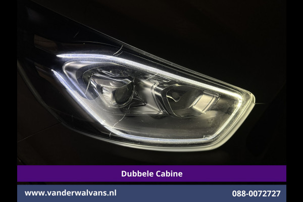 Ford Transit Custom 2.0 TDCI 131pk L2H1 Dubbele Cabine Euro6 Airco | 6-Zits | Navigatie | LED | Apple Carplay | Cruisecontrol Android Auto, Parkeersensoren, Stoelverwarming, Verwarmde voorruit, 2800kg trekvermogen