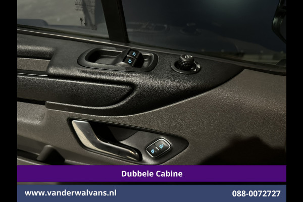 Ford Transit Custom 2.0 TDCI 131pk L2H1 Dubbele Cabine Euro6 Airco | 6-Zits | Navigatie | LED | Apple Carplay | Cruisecontrol Android Auto, Parkeersensoren, Stoelverwarming, Verwarmde voorruit, 2800kg trekvermogen
