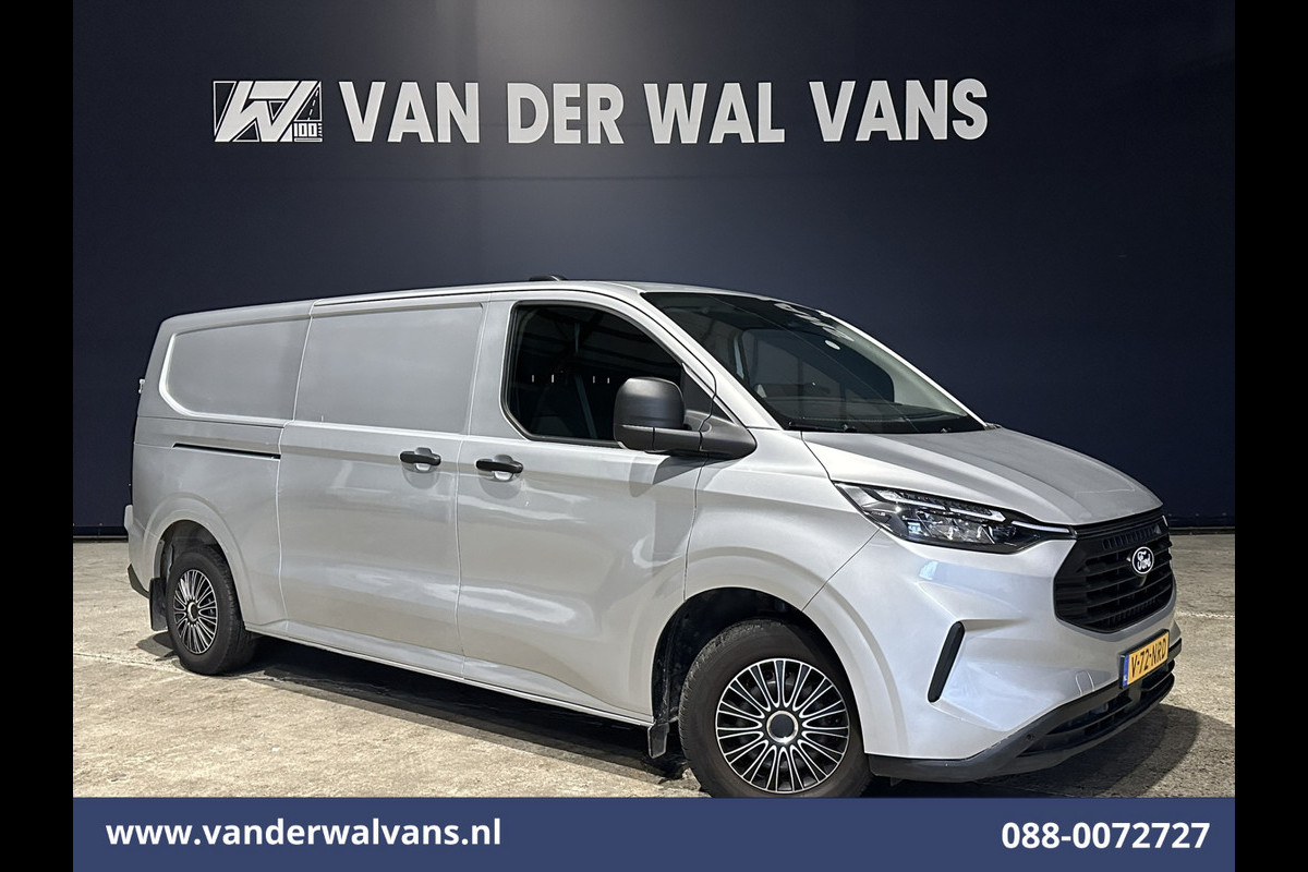 Ford Transit Custom 2.0 TDCI 136pk L2H1 Euro6 Airco | Camera | LED | Cruisecontrol | Verwarmde voorruit Parkeersensoren, Bijrijdersbank, 2800kg trekvermogen