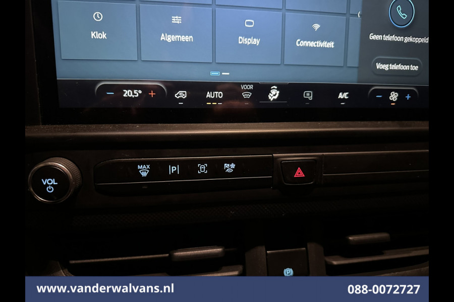 Ford Transit Custom 2.0 TDCI 136pk L2H1 Euro6 Airco | Camera | LED | Cruisecontrol | Verwarmde voorruit Parkeersensoren, Bijrijdersbank, 2800kg trekvermogen