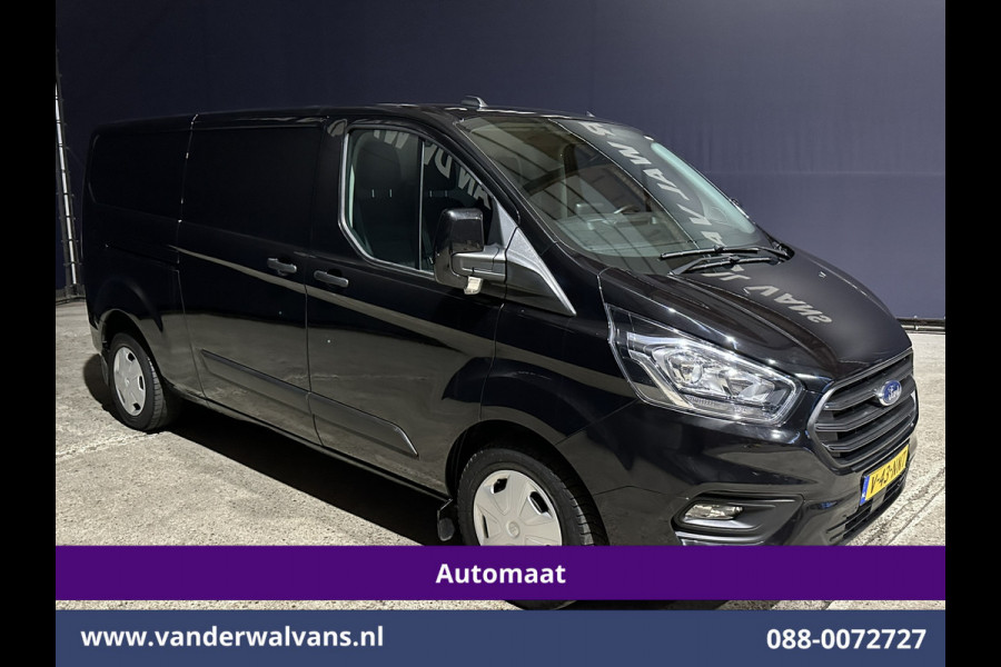 Ford Transit Custom 2.0 TDCI 130pk Automaat L2H1 Euro6 Airco | Apple Carplay | Android Auto | LED | Cruisecontrol Verwarmde voorruit, Parkeersensoren, Bijrijdersbank