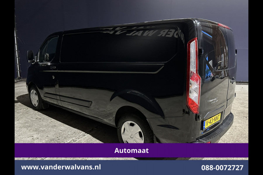 Ford Transit Custom 2.0 TDCI 130pk Automaat L2H1 Euro6 Airco | Apple Carplay | Android Auto | LED | Cruisecontrol Verwarmde voorruit, Parkeersensoren, Bijrijdersbank