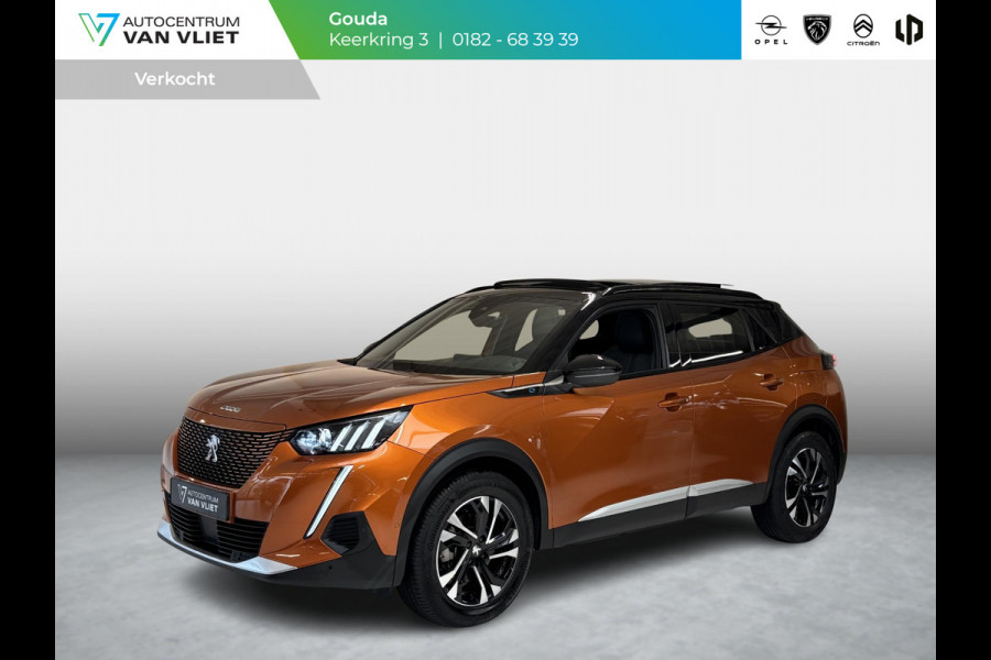 Peugeot e-2008 EV GT 50 kWh SOH 100% | Panoramadak | Stoelverwarming | Navigatie | Android auto / Apple carplay