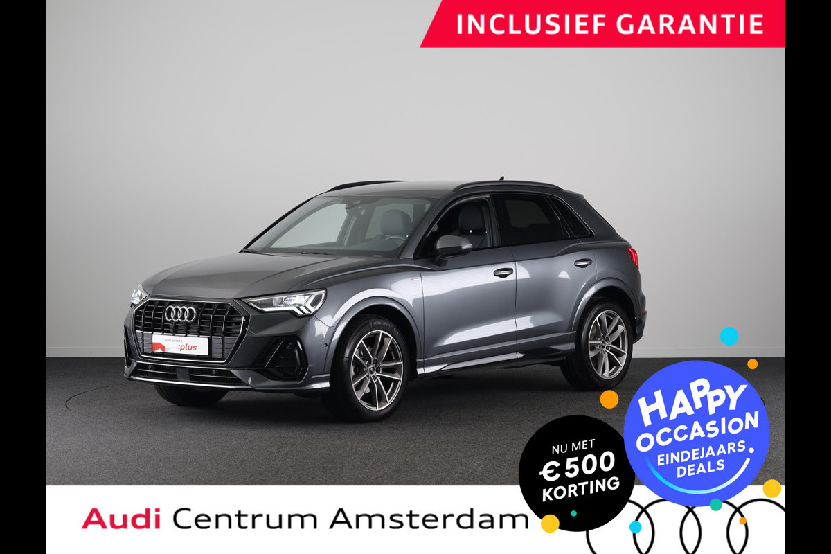 Audi Q3 35 TFSI S edition Competition 150pk| Verlengde garantie | Navigatie | Parkeercamera | 19 inch Lichtmetalen velgen | Apple Carplay/ Android Auto