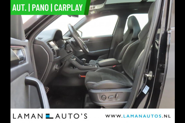 Škoda Kodiaq 1.5 TSI 150pk DSG Sportline Business Aut. | Pano Open Dak Virtual Leder/Alcantara CarPlay Canton 19" Triglav LMV ECC Navi LED AC