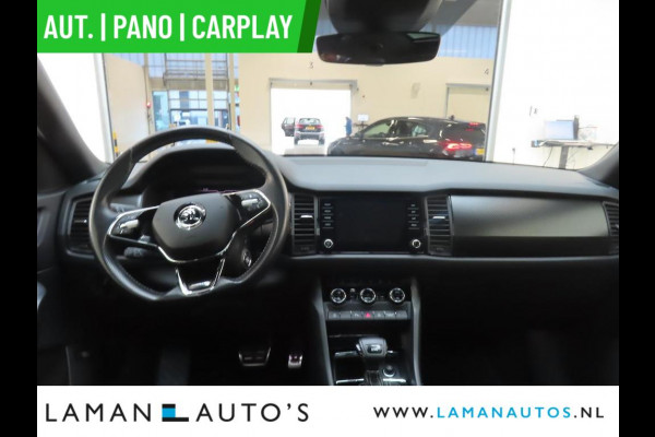Škoda Kodiaq 1.5 TSI 150pk DSG Sportline Business Aut. | Pano Open Dak Virtual Leder/Alcantara CarPlay Canton 19" Triglav LMV ECC Navi LED AC
