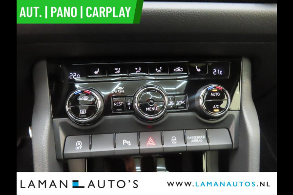 Škoda Kodiaq 1.5 TSI 150pk DSG Sportline Business Aut. | Pano Open Dak Virtual Leder/Alcantara CarPlay Canton 19" Triglav LMV ECC Navi LED AC