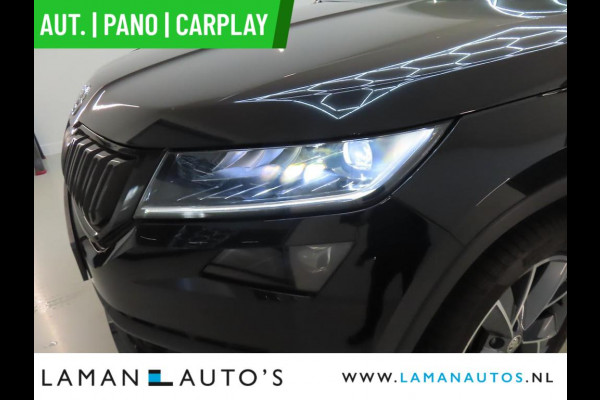 Škoda Kodiaq 1.5 TSI 150pk DSG Sportline Business Aut. | Pano Open Dak Virtual Leder/Alcantara CarPlay Canton 19" Triglav LMV ECC Navi LED AC