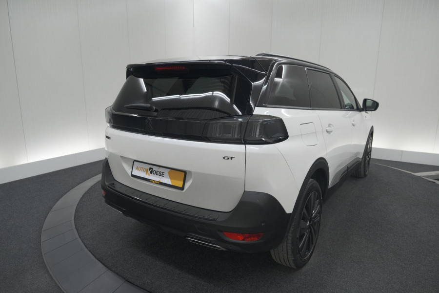 Peugeot 5008 PureTech 130 EAT8 GT Black Pack | Trekhaak | Panoramadak | 360 Camera | FOCAL® | Adaptieve Cruise Control