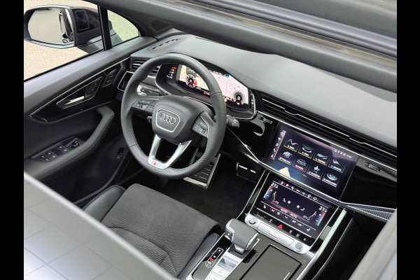 Audi Q7 50 TDI 7-Persoons S-Line | 360 Camera | Trekhaak | ACC | Panorama | B&O Sound | Head-Up | Soft-Close | Matrix-LED | 4-Zone Clima | Stoelverwarming V+A | Keyless-Entry | Standkachel | Luchtvering | Tour-Pakket | Memory | Sfeerverlichting | Stuurverwarming | Autom. Parkeren | Carplay |