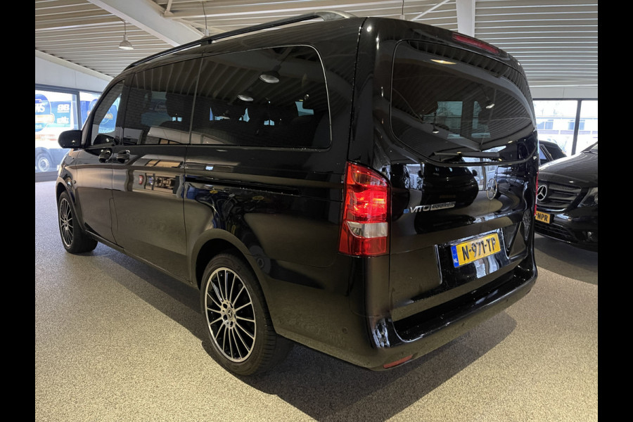 Mercedes-Benz EVITO TOURER PRO L2 / 100% electrisch / zero emissie / 7 persoons / vaste prijs rijklaar € 27.950 ex btw / € 33.819,50 incl btw / lease vanaf € 456 / leer / electrische deuren L+R / zwart metallic