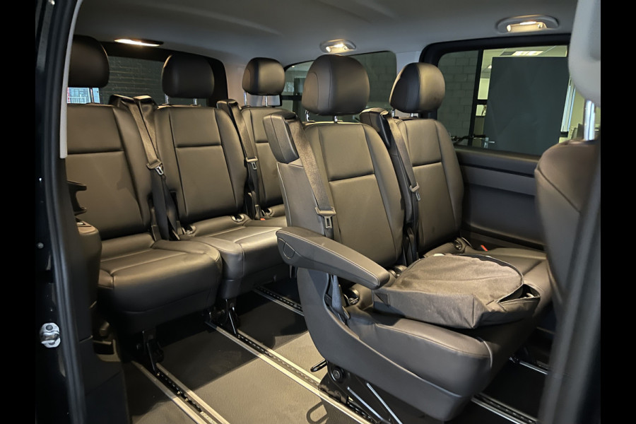 Mercedes-Benz EVITO TOURER PRO L2 / 100% electrisch / zero emissie / 7 persoons / vaste prijs rijklaar € 27.950 ex btw / € 33.819,50 incl btw / lease vanaf € 456 / leer / electrische deuren L+R / zwart metallic