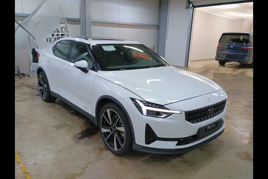 Polestar 2 Long Range Single Motor 78 kWh Panoramadak, Pluspakket, LMV 20'' 4-V Spoke Black Diamond wordt verwacht