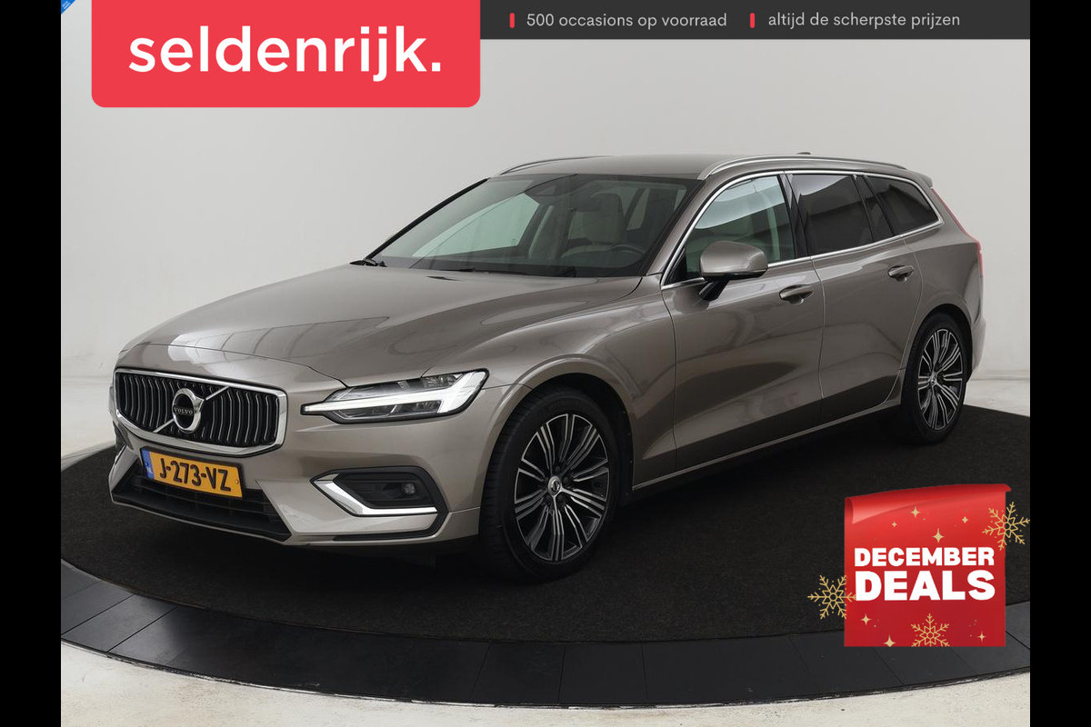 Volvo V60 2.0 B4 Inscription | Trekhaak | Leder | Stoel & stuurverwarming | Camera | Adaptive cruise | Carplay | Navigatie | Keyless | Climate control | Parkeerhulp