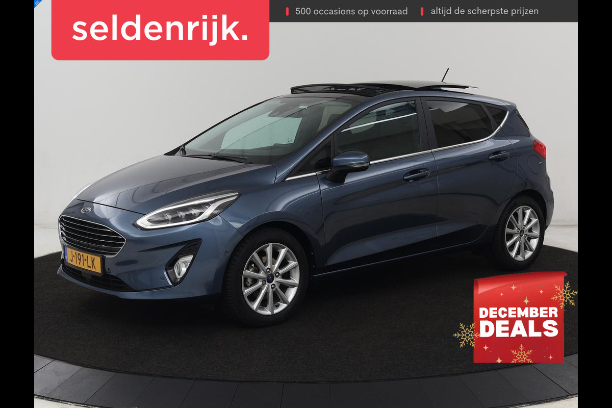 Ford Fiesta 1.0 EcoBoost Titanium X | Panoramadak | Stoel & stuurverwarming | Adaptive cruise | Camera | Carplay | Full LED | Blind Spot | Climate control | B&O Sound | Parkeerhulp | Navigatie