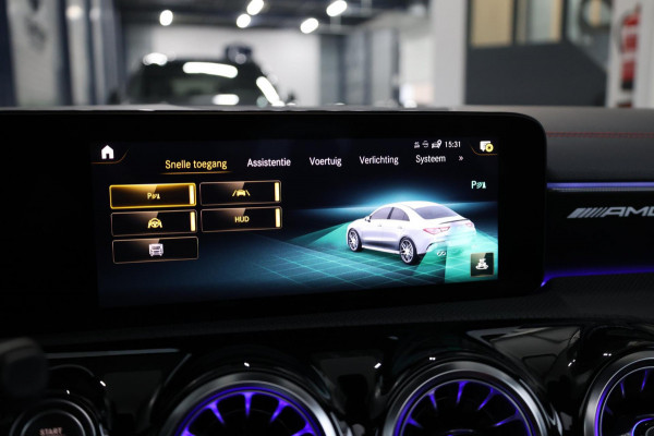 Mercedes-Benz AMG CLA 45 BTW/MULTIBEAM/VIRTUAL/SFEER/KUIP+MEMORY/19" LMV/CAM/ACC/ECC/12 MND GARANTIE