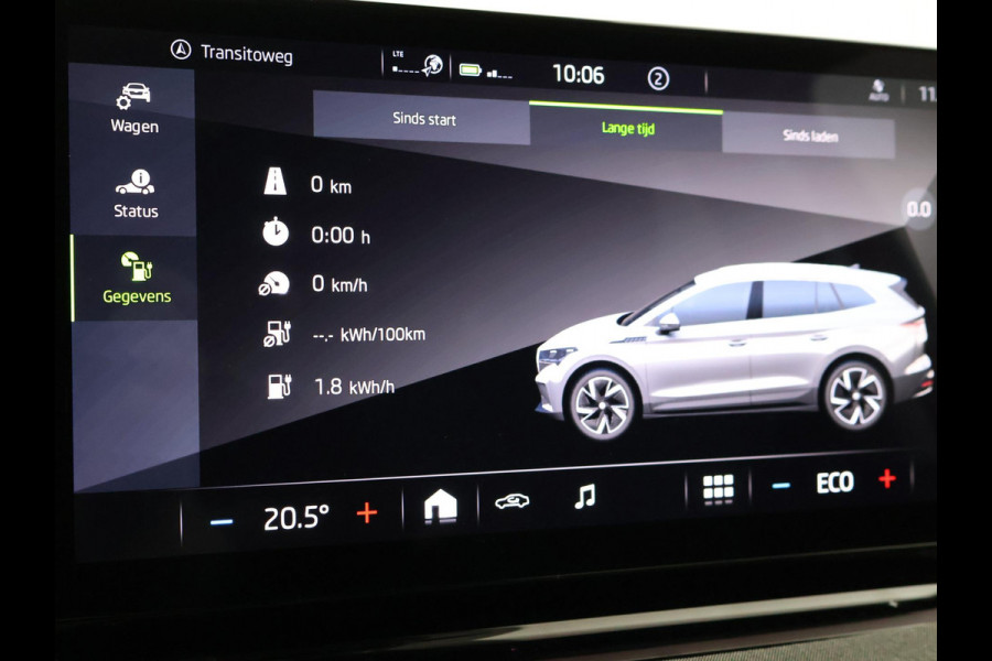 Škoda ENYAQ iV 80 - 204 PK + SFEERVERLICHTING | CAMERA | STUURWIELVERW. | CARPLAY