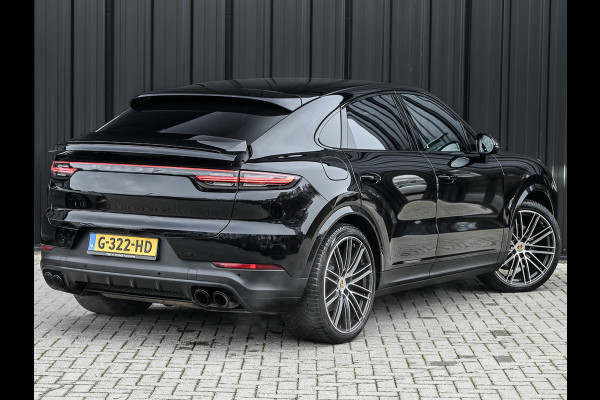 Porsche Cayenne Coupé 3.0 E-Hybrid · Sport chrono · NL-auto · Panoramadak · Bose sound · Keyless · 360 Camera · 4 Wheel steering · Adaptive cruise · M