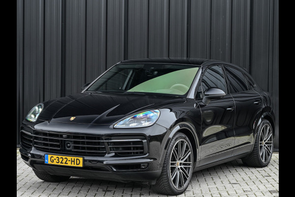 Porsche Cayenne Coupé 3.0 E-Hybrid · Sport chrono · NL-auto · Panoramadak · Bose sound · Keyless · 360 Camera · 4 Wheel steering · Adaptive cruise · M