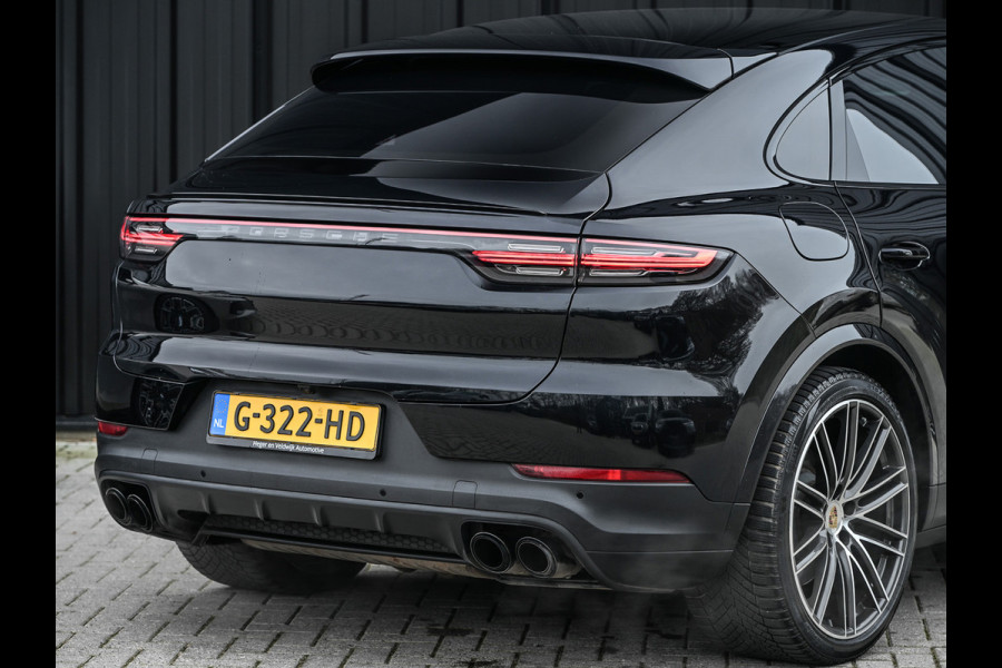Porsche Cayenne Coupé 3.0 E-Hybrid · Sport chrono · NL-auto · Panoramadak · Bose sound · Keyless · 360 Camera · 4 Wheel steering · Adaptive cruise · M