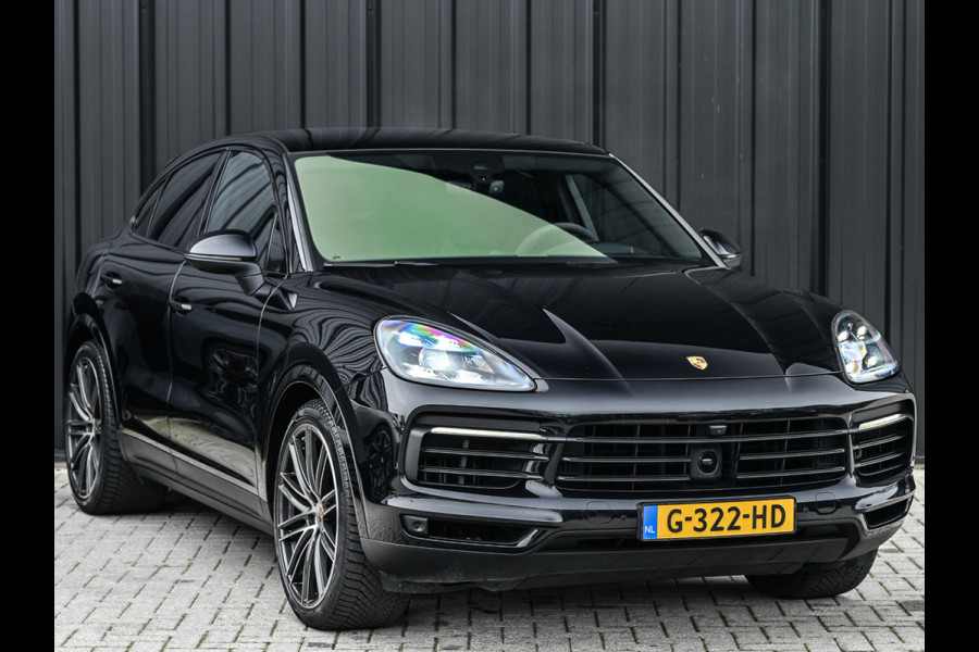Porsche Cayenne Coupé 3.0 E-Hybrid · Sport chrono · NL-auto · Panoramadak · Bose sound · Keyless · 360 Camera · 4 Wheel steering · Adaptive cruise · M