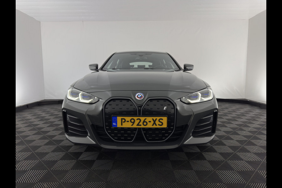 BMW i4 eDrive40 M-Sport High Executive 84 kWh (3-Fase) [SOH-97%] (INCL-BTW)  Aut *FULL-LEATHER | HEAD UP | FULL-LED | HARMAN/KARDON-AUDIO | ADAPTIVE-CRUISE |  ADAPTIVE-CRUISE | WIDESCREEN-COCKPIT | DAB+ | TOPVIEW | AMBIENT-LIGHT | CARPLAY | HEATED-SPORTSEA