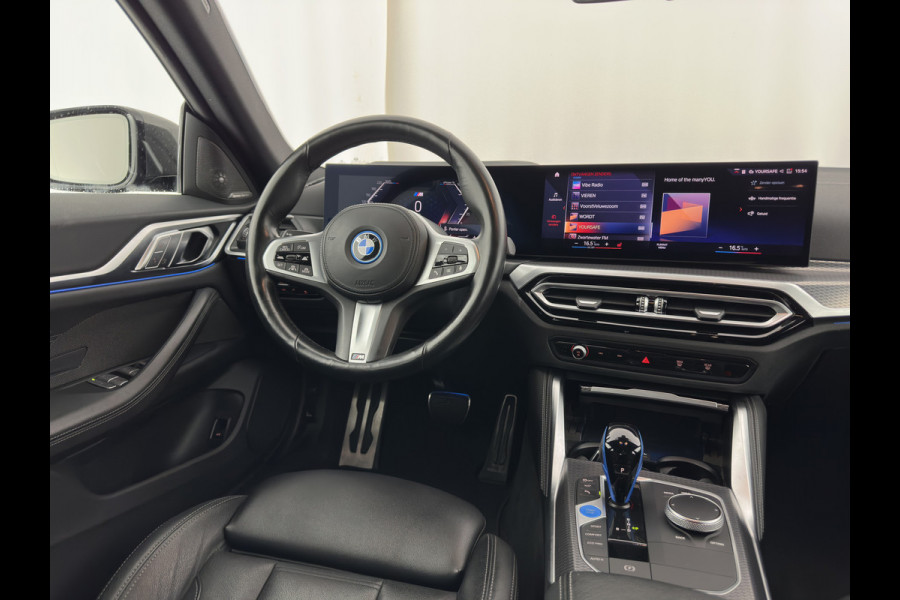 BMW i4 eDrive40 M-Sport High Executive 84 kWh (3-Fase) [SOH-97%] (INCL-BTW)  Aut *FULL-LEATHER | HEAD UP | FULL-LED | HARMAN/KARDON-AUDIO | ADAPTIVE-CRUISE |  ADAPTIVE-CRUISE | WIDESCREEN-COCKPIT | DAB+ | TOPVIEW | AMBIENT-LIGHT | CARPLAY | HEATED-SPORTSEA